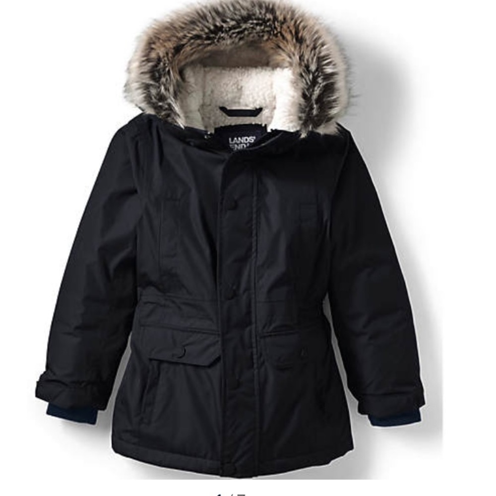 Kids Expedition Down Waterproof Winter Parka L 10/12
